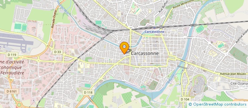 localisation de l'entreprise MONSIEUR JEAN DOYARD à CARCASSONNE