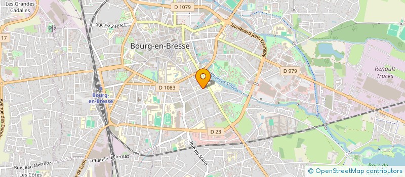 localisation de l'entreprise MONSIEUR JEAN DOYONNAS à BOURG-EN-BRESSE