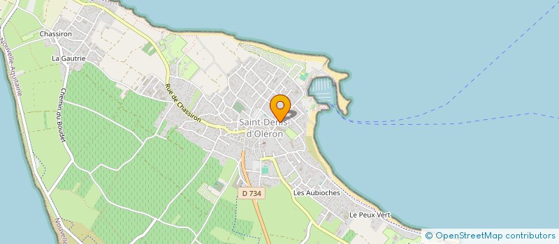 localisation de l'entreprise MONSIEUR JEAN DRIGNON à SAINT-DENIS-D'OLERON