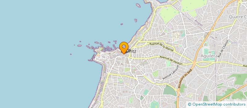 localisation de l'entreprise MONSIEUR JEAN DROUET à BIARRITZ
