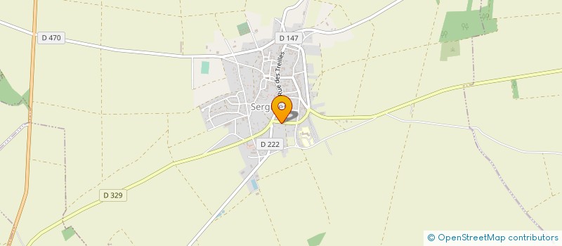 localisation de l'entreprise MONSIEUR JEAN DROUIN  SERGINES