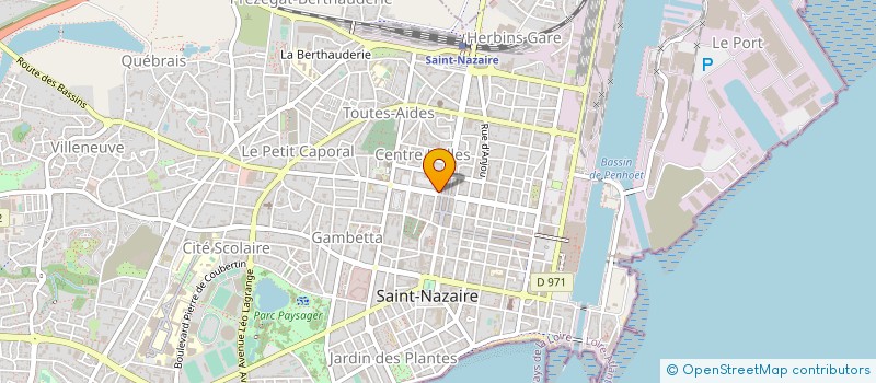 localisation de l'entreprise MONSIEUR JEAN DROUVIN à SAINT-NAZAIRE