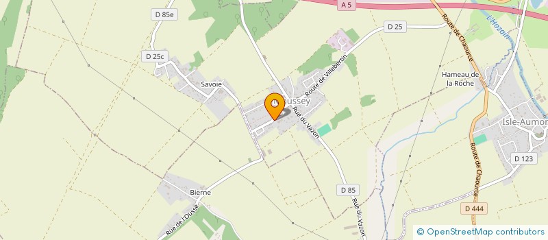 localisation de l'entreprise MONSIEUR JEAN DRUJON  MOUSSEY