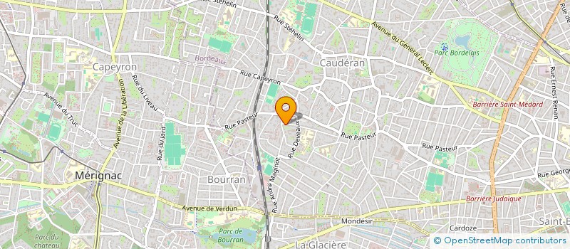 localisation de l'entreprise MONSIEUR JEAN DRUON  BORDEAUX