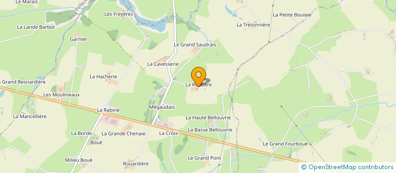 localisation de l'entreprise MONSIEUR JEAN DU PLESSIS D ARGENTRE  SAINT-PIERRE-DES-LANDES