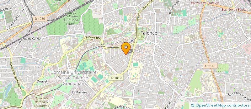 localisation de l'entreprise MONSIEUR JEAN DUARTE  TALENCE