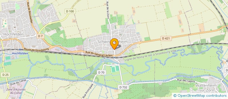 localisation de l'entreprise MONSIEUR JEAN DUB  SCHWINDRATZHEIM