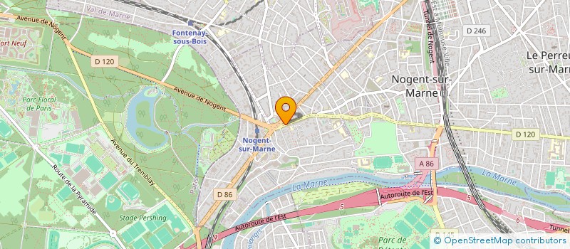 localisation de l'entreprise MONSIEUR JEAN DUBAIN à NOGENT-SUR-MARNE