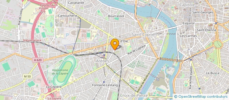 localisation de l'entreprise MONSIEUR JEAN DUBEDOUT à TOULOUSE
