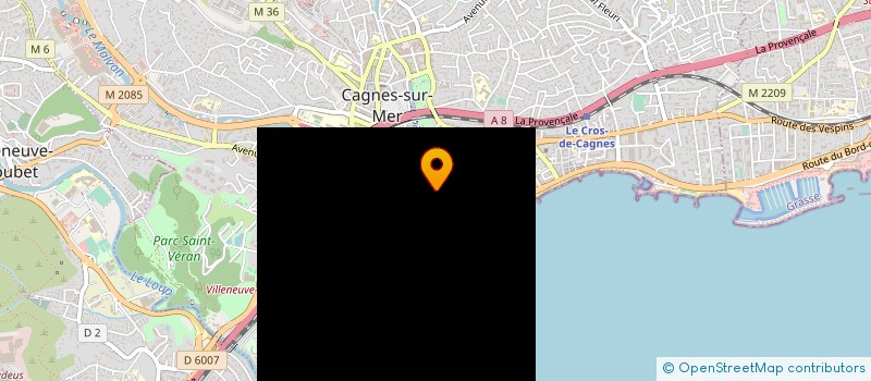 localisation de l'entreprise MONSIEUR JEAN DUBET à CAGNES-SUR-MER