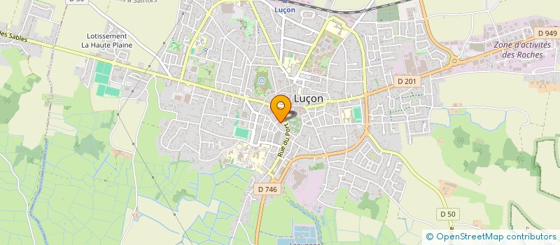 localisation de l'entreprise MONSIEUR JEAN DUBOIS à LUCON