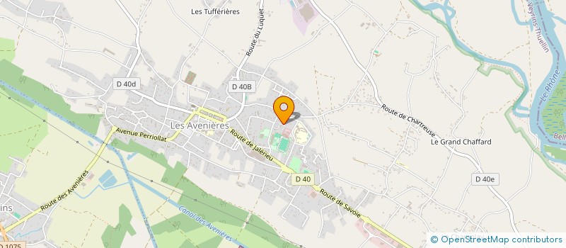 localisation de l'entreprise MONSIEUR JEAN DUBOIS à LES AVENIERES VEYRINS-THUELLIN