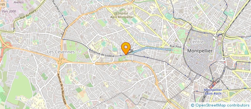 localisation de l'entreprise MONSIEUR JEAN DUBOIS à MONTPELLIER