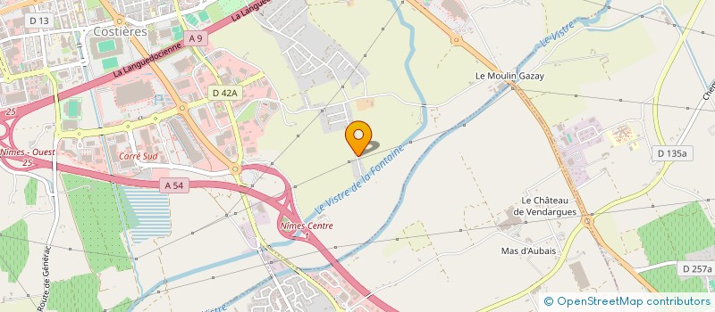 localisation de l'entreprise MONSIEUR JEAN DUBOIS  NIMES