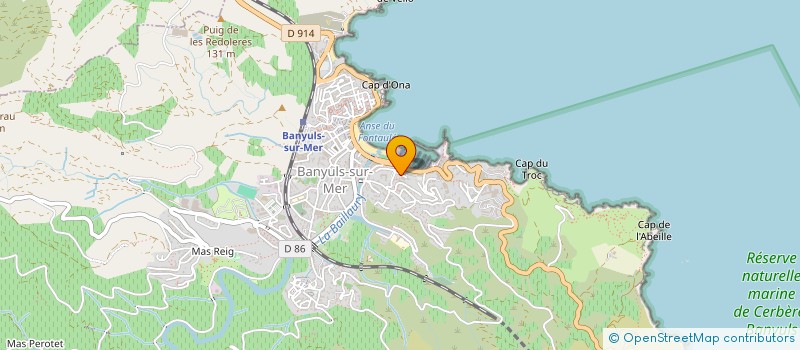 localisation de l'entreprise MONSIEUR JEAN DUBOS à BANYULS-SUR-MER