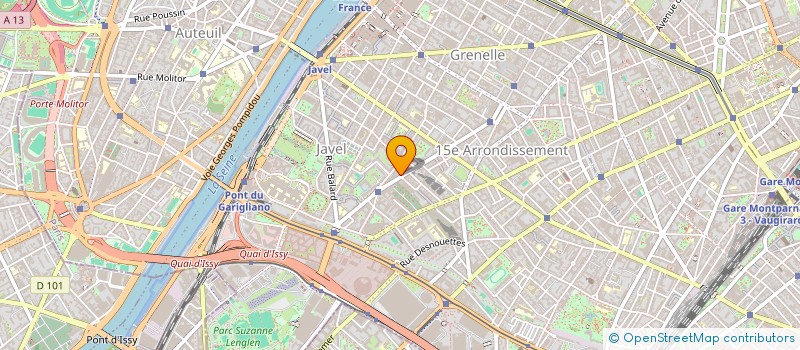 localisation de l'entreprise MONSIEUR JEAN DUBOST  PARIS