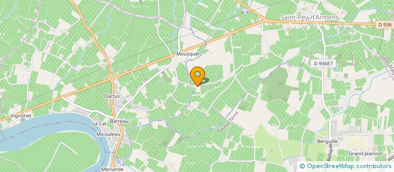 localisation de l'entreprise MONSIEUR JEAN DUBOUDIN  SAINT PEY D'ARMENS