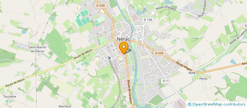 localisation de l'entreprise MONSIEUR JEAN DUBOUET  NERAC