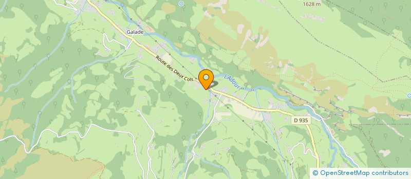 localisation de l'entreprise MONSIEUR JEAN DUBOURDIEU  CAMPAN