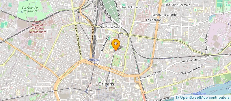 localisation de l'entreprise MONSIEUR JEAN DUBRANA à ORLEANS