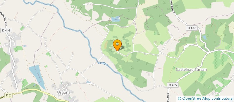 localisation de l'entreprise MONSIEUR JEAN DUBROCA  BUANES