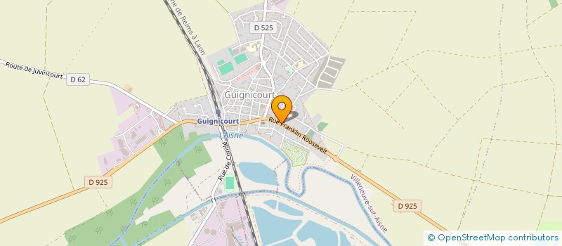 localisation de l'entreprise MONSIEUR JEAN DUCATILLON  VILLENEUVE-SUR-AISNE