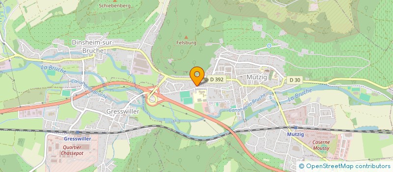 localisation de l'entreprise MONSIEUR JEAN DUCEY  MUTZIG