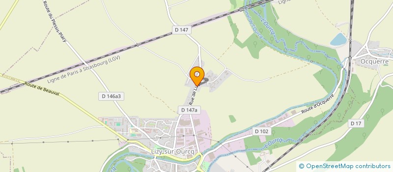 localisation de l'entreprise MONSIEUR JEAN DUCHENE  MARY-SUR-MARNE