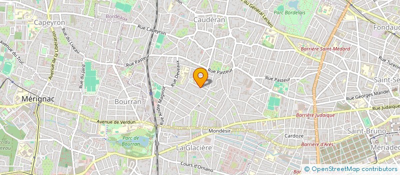 localisation de l'entreprise MONSIEUR JEAN DUCHENE à BORDEAUX