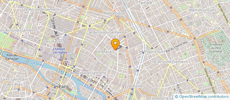 localisation de l'entreprise MONSIEUR JEAN DUCHESNE à PARIS