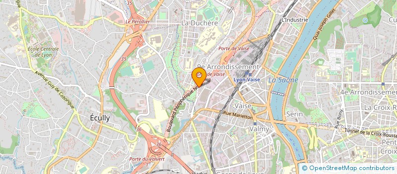 localisation de l'entreprise MONSIEUR JEAN DUCLOS à LYON