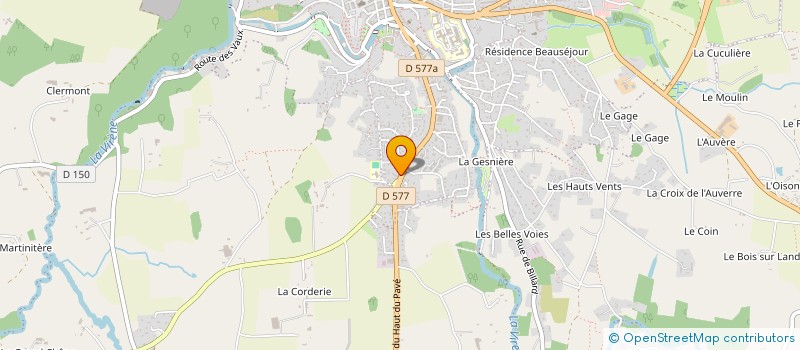 localisation de l'entreprise MONSIEUR JEAN DUCLOS à VIRE-NORMANDIE