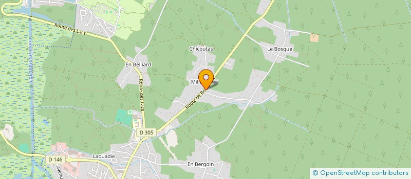 localisation de l'entreprise MONSIEUR JEAN DUCOM  BISCARROSSE