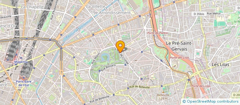 localisation de l'entreprise MONSIEUR JEAN DUCOS  PARIS