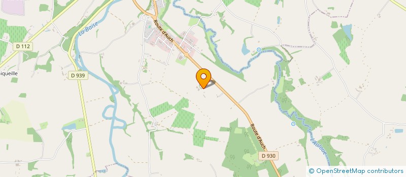 localisation de l'entreprise MONSIEUR JEAN DUCOURNAU  VALENCE-SUR-BAISE