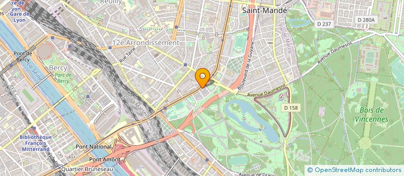 localisation de l'entreprise MONSIEUR JEAN DUCREUX à PARIS