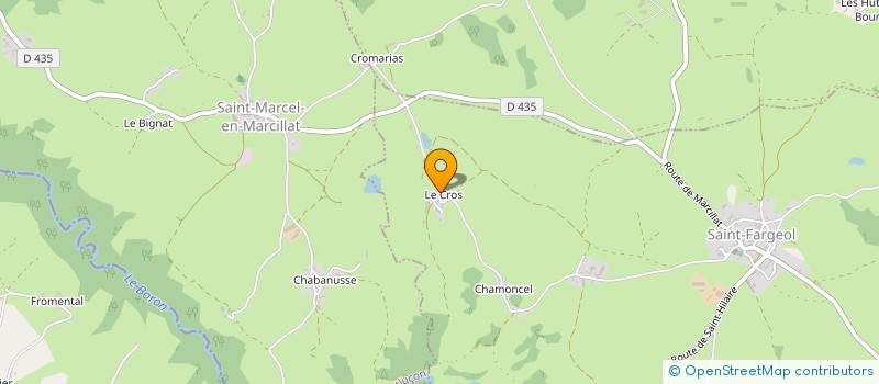 localisation de l'entreprise MONSIEUR JEAN DUCROS  SAINT-FARGEOL