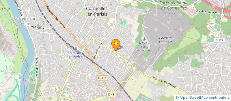 localisation de l'entreprise MONSIEUR JEAN DUEZ  CORMEILLES-EN-PARISIS