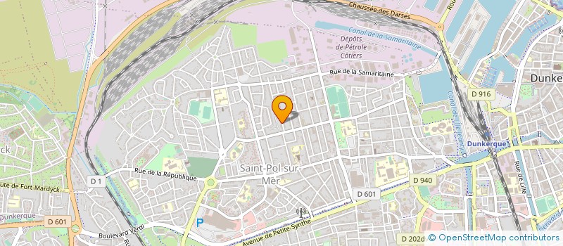 localisation de l'entreprise MONSIEUR JEAN DUFLOS à DUNKERQUE