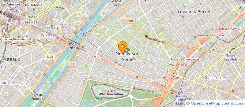 localisation de l'entreprise MONSIEUR JEAN DUFOUR  NEUILLY-SUR-SEINE