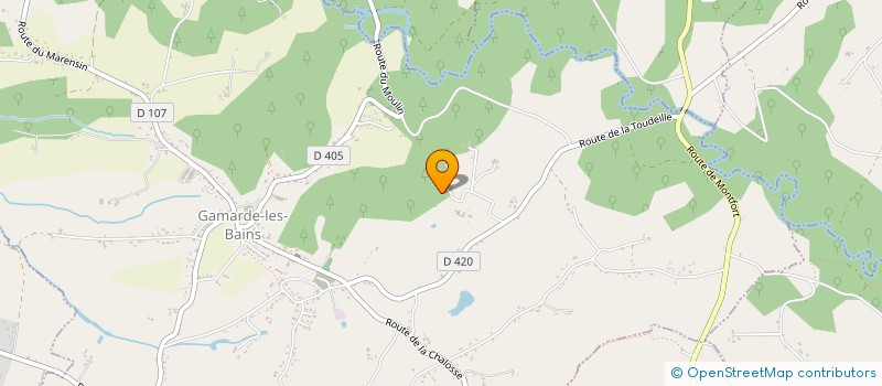 localisation de l'entreprise MONSIEUR JEAN DUFOURCQ  POYARTIN