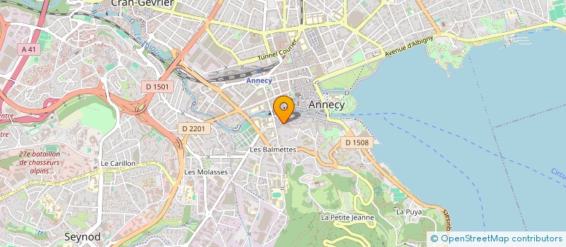 localisation de l'entreprise MONSIEUR JEAN DUFOURNET à ANNECY