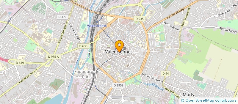 localisation de l'entreprise MONSIEUR JEAN DUFRESNE à VALENCIENNES