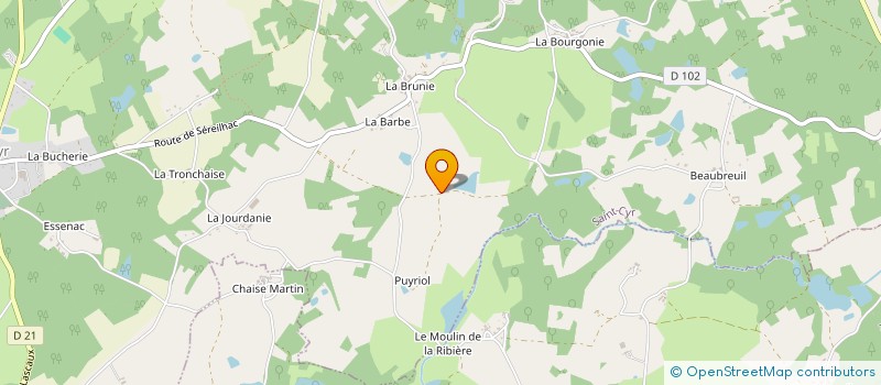 localisation de l'entreprise MONSIEUR JEAN DUGENY à SAINT-CYR