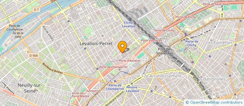 localisation de l'entreprise MONSIEUR JEAN DUGOLE à LEVALLOIS-PERRET