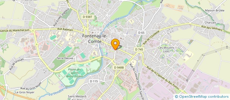 localisation de l'entreprise MONSIEUR JEAN DUHAIL à FONTENAY-LE-COMTE