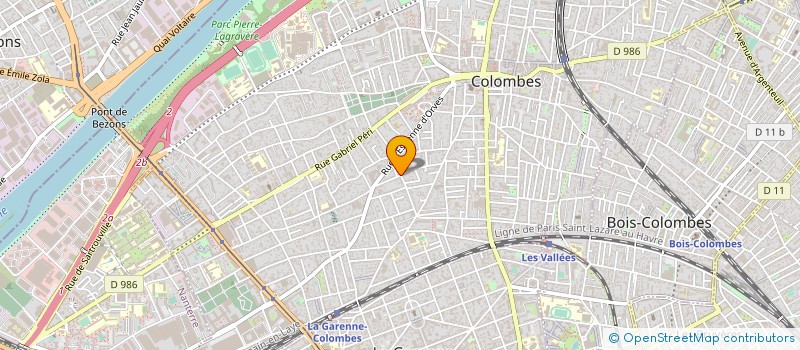 localisation de l'entreprise MONSIEUR JEAN DUHAMEL à COLOMBES
