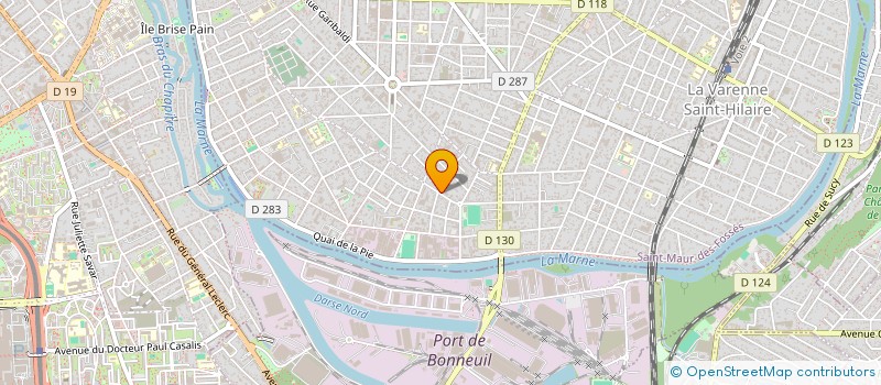 localisation de l'entreprise MONSIEUR JEAN DUHOUX  CHOISY-LE-ROI