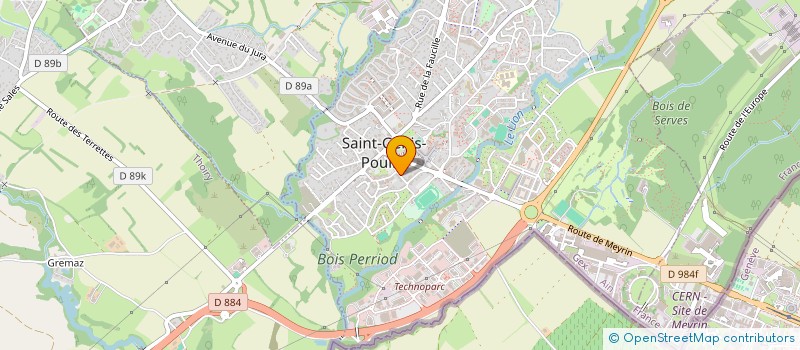 localisation de l'entreprise MONSIEUR JEAN DUINAT à SAINT-GENIS-POUILLY