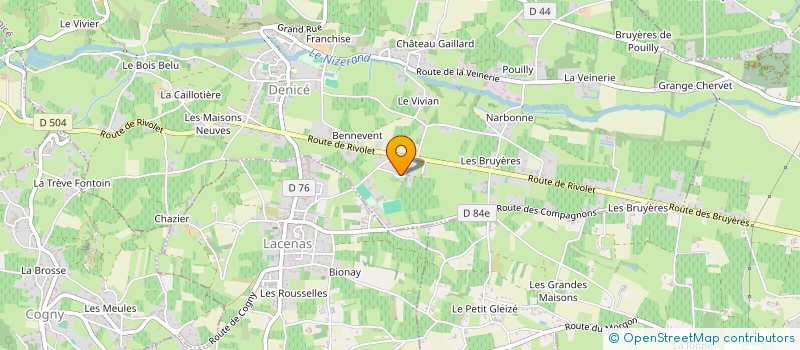 localisation de l'entreprise MONSIEUR JEAN DULAC à DENICE